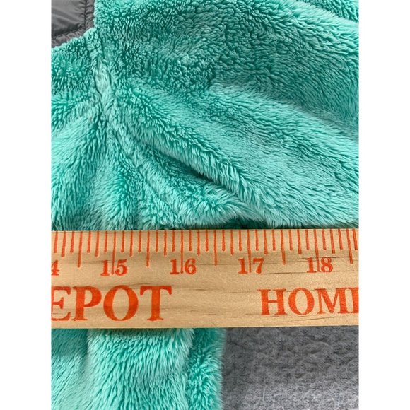 The North Face Denali‎ Fleece Full Zip Hoodie Jacket (Girl's Large) Green - Picture 9 of 12